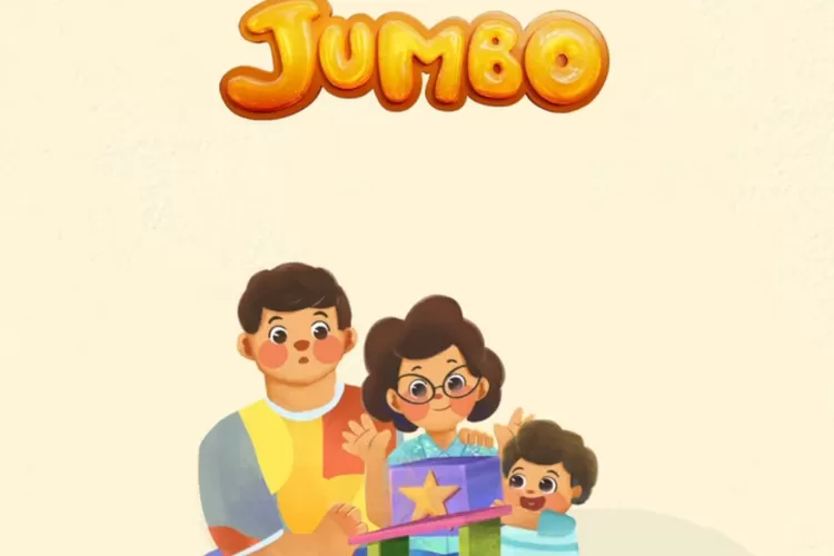 Poster film animasi &ldquo;Jumbo&rdquo; yang kini sukses menjadi animasi terlaris di Asia  (GenzDaily/dok: Instagram.com/jumbofilm_id))