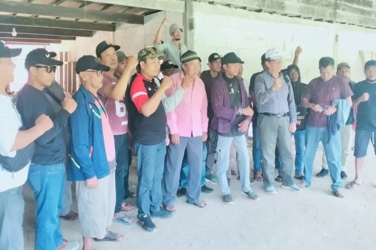 Masyarakat lingkar sawit PT ANA. Foto: dok iNNetwork