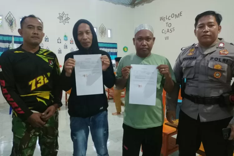 Dua Pelaku Narkoba Tak Berkutik Ditangan AMAN.  (Foto: dok AMAN)