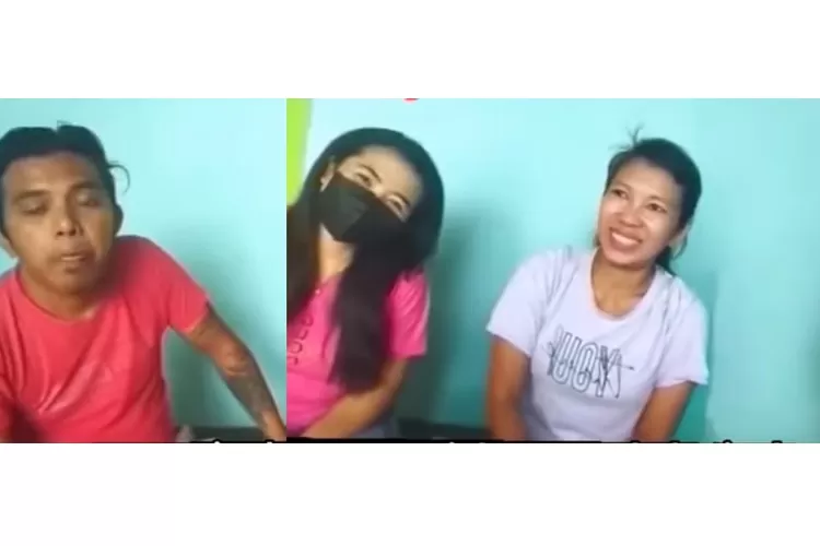 Pernikahan kakak adik satu suami, sinta dan amel hidup rukun. (Foto: Tangkap Layar)