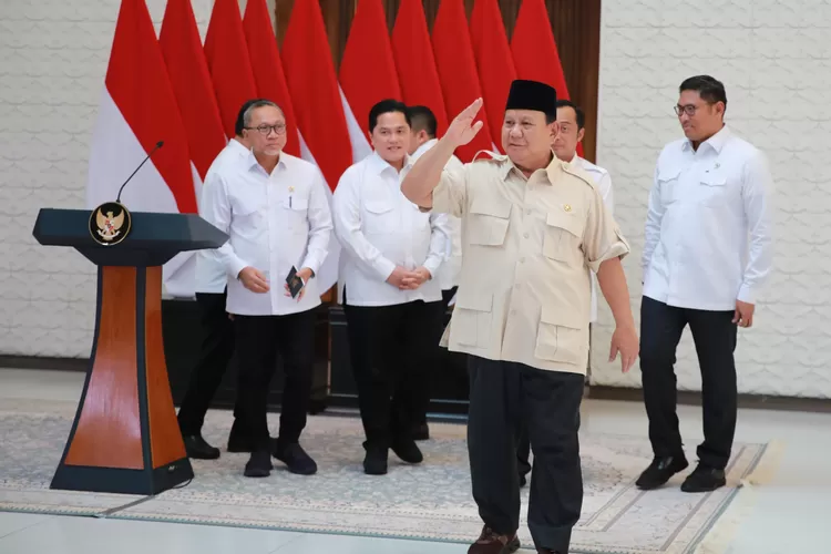 Prabowo Instruksikan Para Menteri Cegah Harga Pangan Melonjak di Awal Ramadan. (Foto: dok TIM )