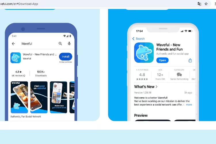 Waveful aplikasi pesaing Facebook, daftar langsung monetisasi dan hasilkan uang. (Foto: Istimewa)