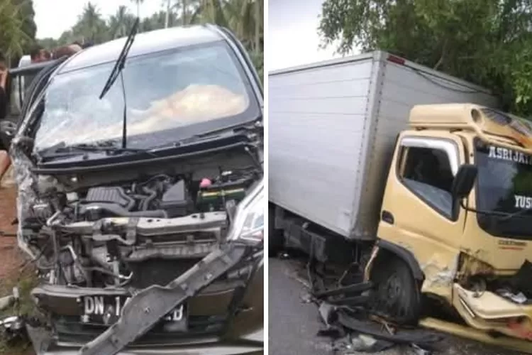 Dua kendaraan terlibat tabrakan di Tojo Una Una.