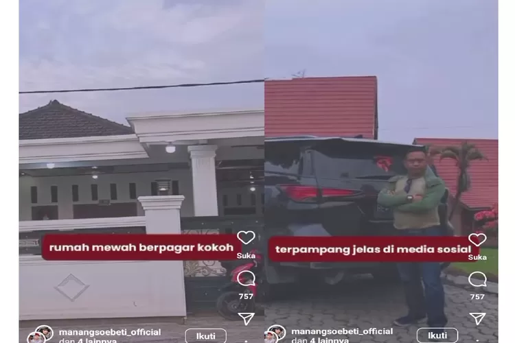 Gaya Hedon oknum TNI Penembak Kapolsek. (Foto: Tangkap Layar)