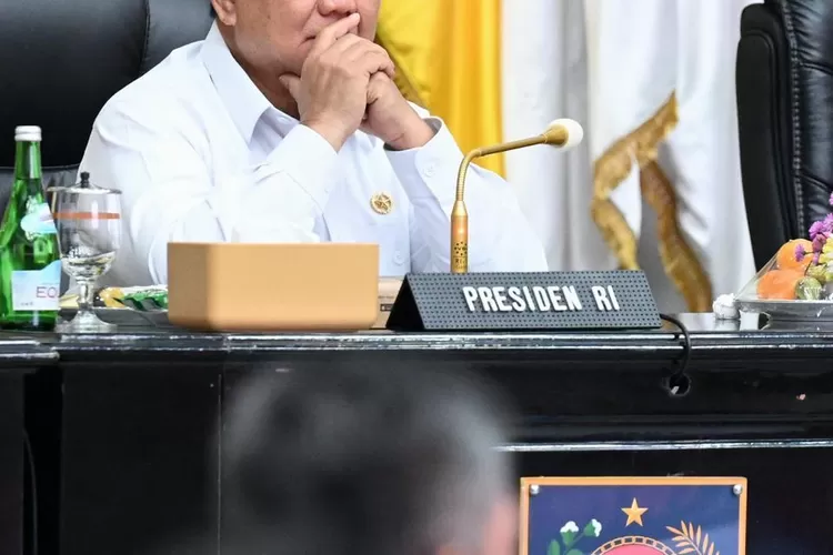 Presiden Prabowo Dalam sambutannya pada Rapat Koordinasi Pengendalian Inflasi Tahun 2024 di Sasana Bhakti Praja, Kementerian Dalam Negeri, Jakarta, pada Senin, 9 Desember 2024. (Foto: https://www.setneg.go.id/baca/index/presiden_prabowo_subianto_apresiasi_mekanisme_pengendalian)