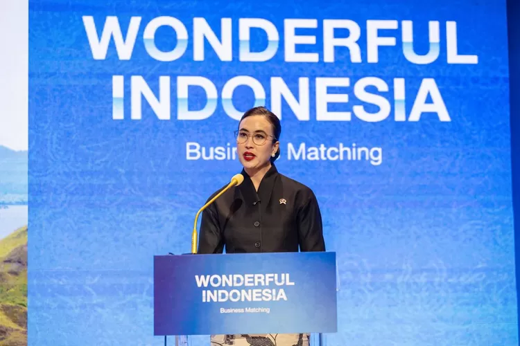 Menteri Pariwisata Widiyanti Putri Wardhana dalam Wonderful Indonesia Business Matching di Hotel Four Season, Seoul, Korea Selatan pada Senin (8/9/2025) waktu setempat. (Foto: kemenpar.go.id)