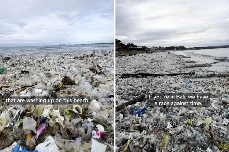 Sampah musiman di Pantai Kuta dan sekitarnya semakin parah. Pemerintah pusat dan daerah bersinergi untuk mengatasi masalah ini dengan aksi bersih-bersih massal dan rencana pengelolaan sampah berbasis energi. (Instagram.com/garybencheghib)