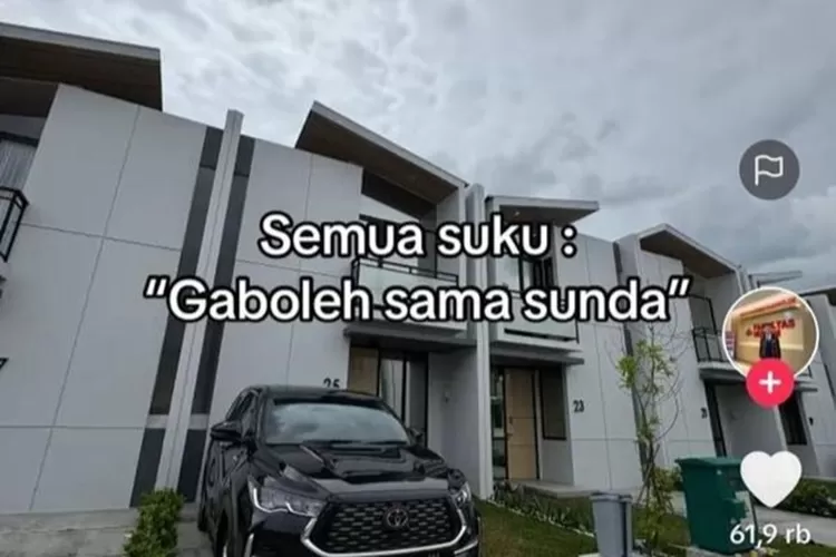 Postingan viral di media sosial X mengghibah Suku Sunda dengan stereotip negatif. Netizen ramai tanggapi, ada yang mengecam, ada pula yang membela. (Tangkap layar TikTok Izaz Alhady)