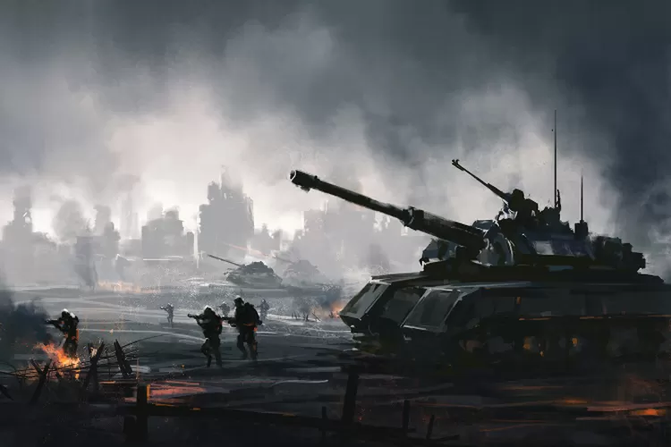 Ilustrasi perang dunia ketiga ((Freepik/iluzishan))