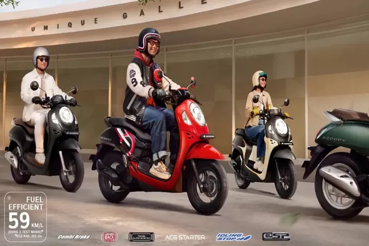 Review Honda Scoopy Black Prestige 2024: Desain Elegan Dengan Garansi ...