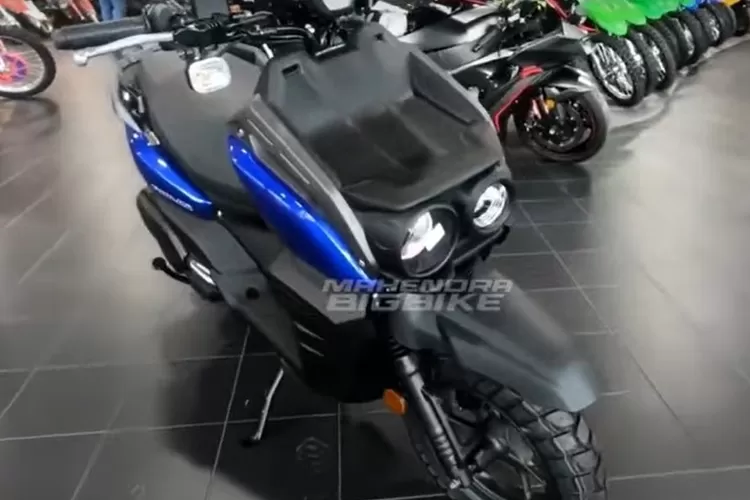 Sosok skutik matic bergaya adventure terbaru Yamaha BWS 125 pengganti Yamaha X-ride (Tangkapan layar YouTube Mahendra Bigbike))