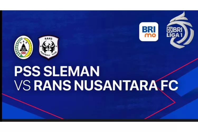 Potret laga PSS Sleman vs RANS Nusantara FC BRI Liga 1 pekan ke-22. ((m.vidio.com))