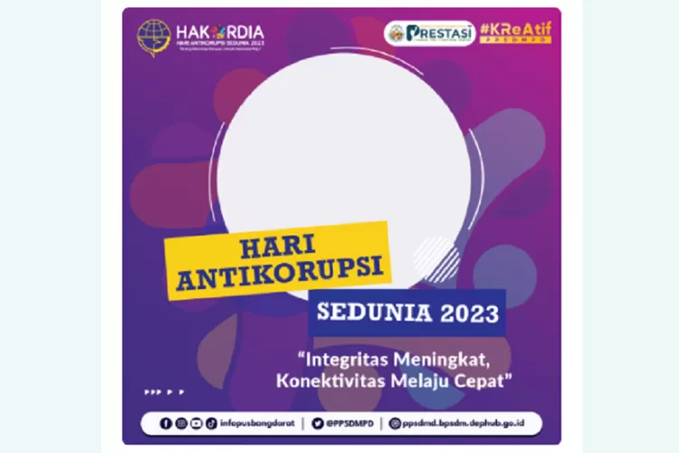 8 Twibbon Hari Antikorupsi Sedunia 2023: Poster Ucapan Hakordia Terbaru ...