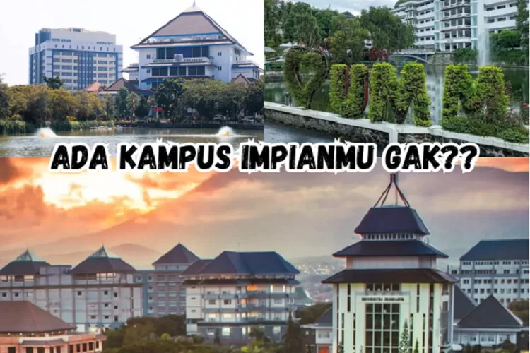7 universitas terbaik di provinsi Jawa Timur versi webometrics 2023 (Instagram.com/@mahasiswabrawijya/@exploreunair/@ummstrory64/edited Rosy Fitri Elda Yeni)