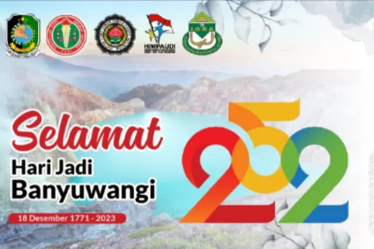 Gratis, 6 Twibbon Hari Jadi Banyuwangi Ke-252 Atau Harjaba Banyuwangi ...