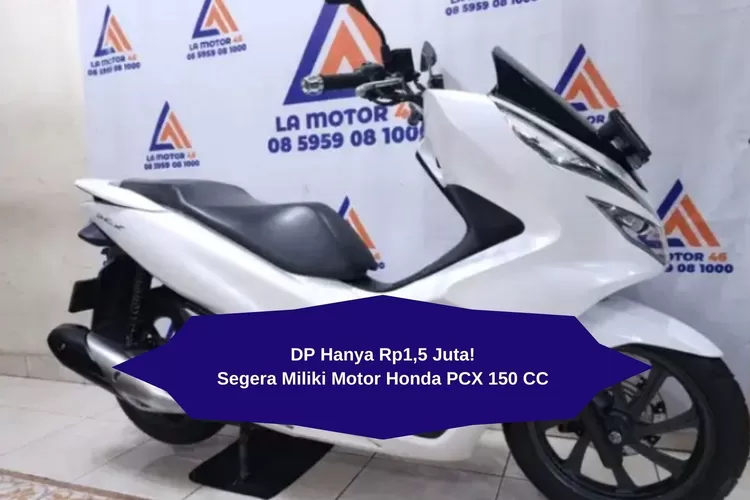 Dp Hanya Rp Juta Kredit Motor Bekas Honda Pcx Cc Tahun Di