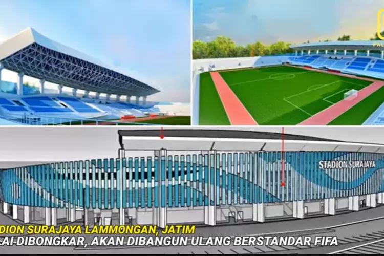 Warga Jatim Tahu? Jawa Timur Bangun Stadion Standar FIFA Senilai Rp300 ...