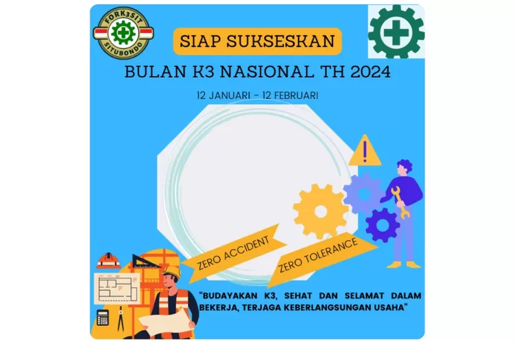 7 Link Download Twibbon Bulan Kesehatan Dan Keselamatan Kerja Nasional ...