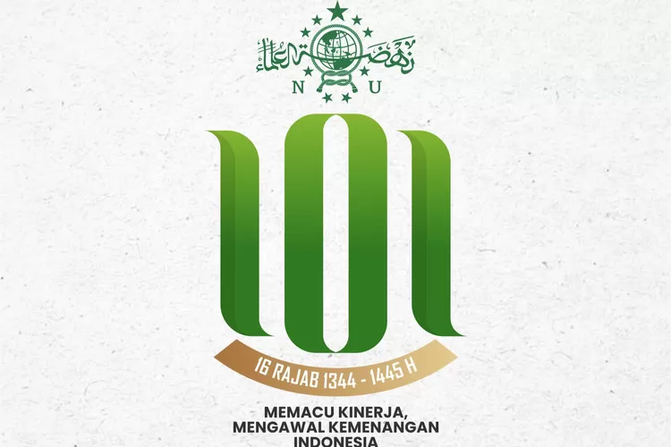 Link Download Logo Harlah NU Ke-101 Tahun 2024, Lengkap Format PDF, JPG ...