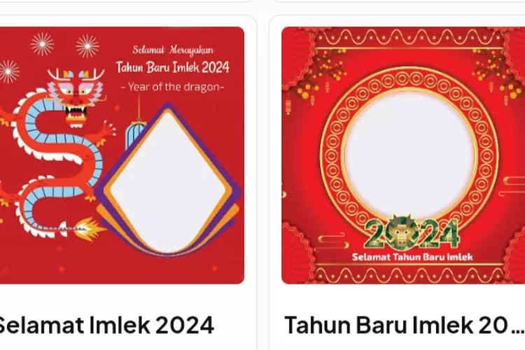 Terpopuler! 5 Link Twibbon Tahun Baru Imlek 2024: Desain Keren Dan ...