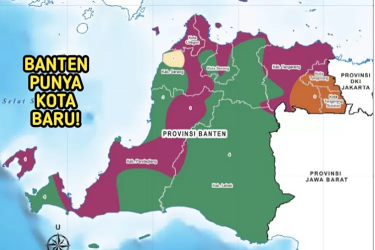 Banten Punya Kota Baru? Daerah Seluas 266,2 Km2 Ini Ternyata Hasil ...