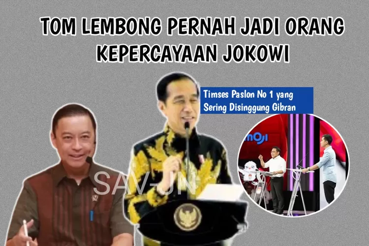 5 Fakta Menarik Tom Lembong, Timses Anies-Imin Yang Sering Disebut ...