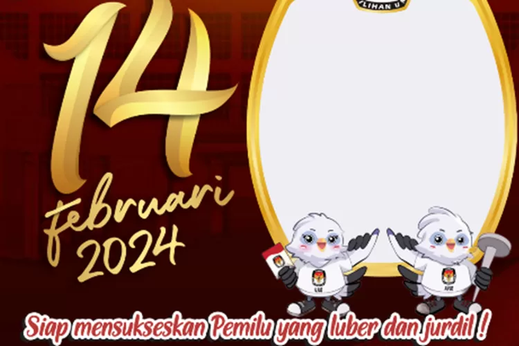 Kumpulan Link Twibbon Hari Pemilihan Umum 14 Februari 2024, Cocok Untuk ...