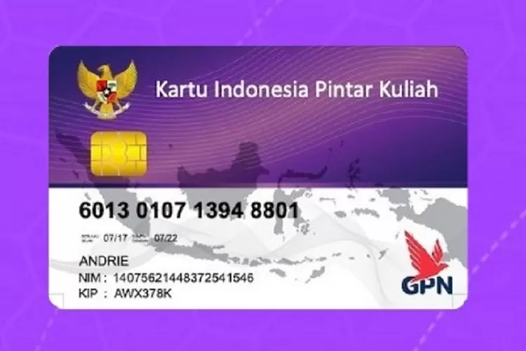 kartu KIP Kuliah 2024. (Laman kip-kuliah.kemdikbud.go.id.)