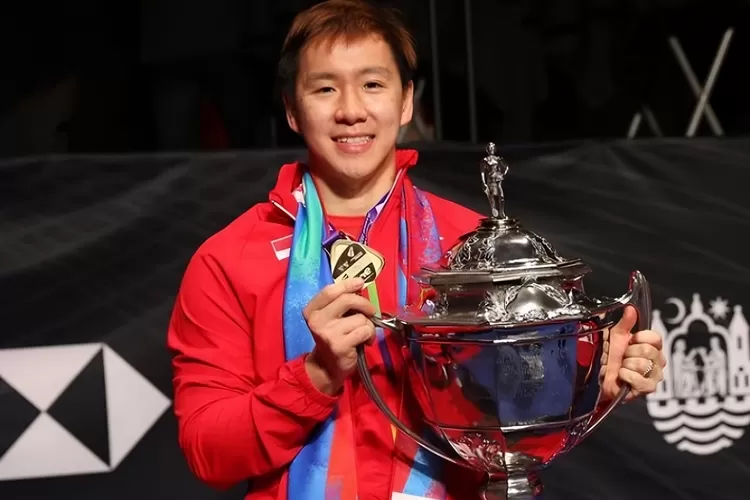 Marcus Fernaldi Gideon resmi gantung raket. (Instagram/@marcusfernaldig)