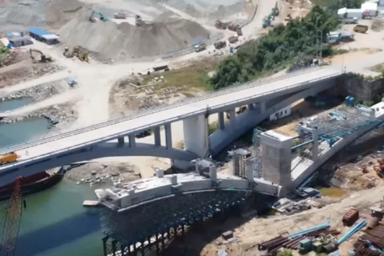 Jembatan Membentang Panjang Penghubung Antara IKN Dan Balikpapan, Cek ...