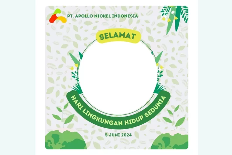 6 Link Download Twibbon Hari Lingkungan Hidup Sedunia 2024 Gratis ...