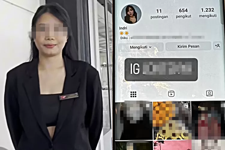 Potret Indri Arestianasari yang dituding jadi selingkuhan suami Ayu Sinjai seleb TikTok viral ((X.com/janghkar))