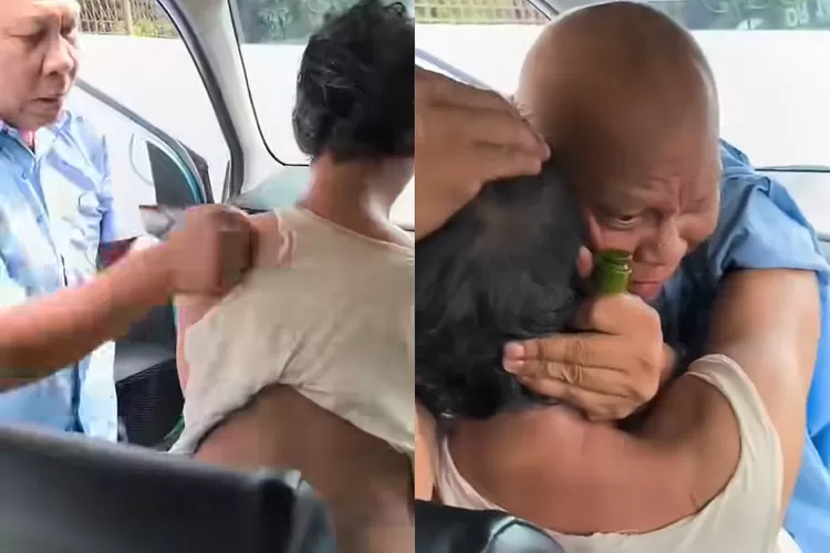 Potret sopir taksi Blue Bird DR 1448 viral sakit diduga angin duduk (Instagram.com/mood.jakarta)