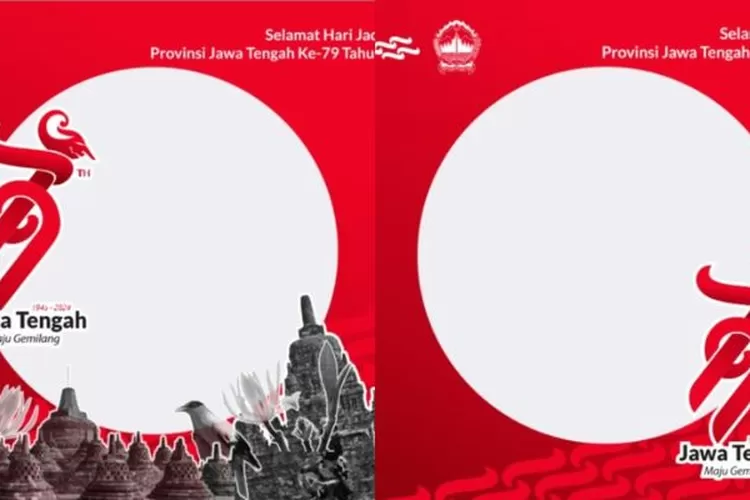 Link Twibbon Hari Jadi Provinsi Jawa Tengah Ke Tahun Yang Estetik Rayakan Hut Jateng