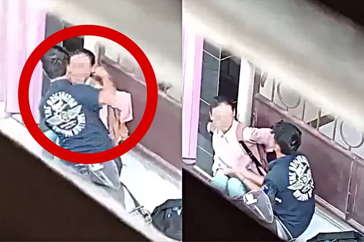 Potret Achmad Fikri Islamuddin pukul wajah sang pacar, mahasiswa Universitas Trunojoyo Madura viral (X.com/masBRO_back)