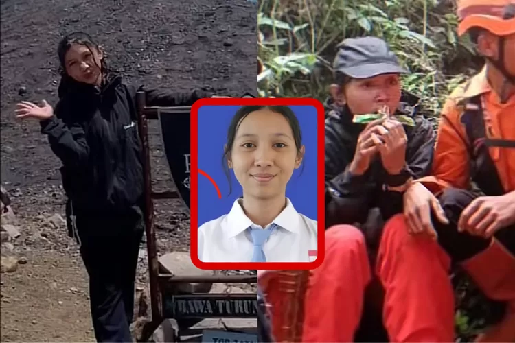 Potret Naomi Daviola siswi Semarang yang hilang 2 hari di Gunung Slamet  (TikTok.com/nyongibaim/zivarndm)