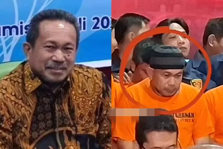 Potret Andi Ibrahim dosen UIN Alauddin Makassar sindikat peredaran uang palsu (TikTok.com/infoterkini_sulsel/kulitintamks)
