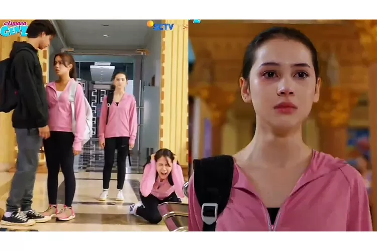 Potret Zara dan Aqeela panic attack karena Sandy di sinetron Asmara Gen Z  (TikTok.com/My.love2705)