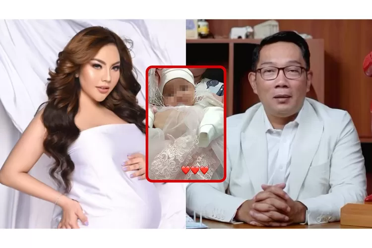 Potret anak Lisa Mariana dan Ridwan Kamil yang viral di X  (Instagram.com/lisamarianaaa/ridwankamil)