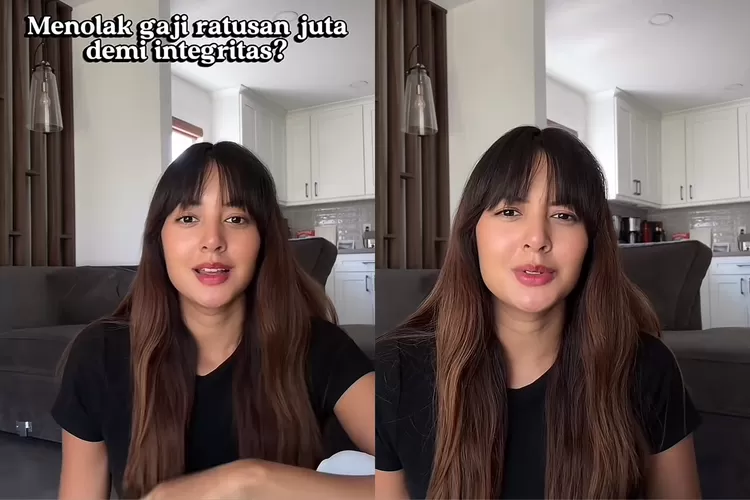 Potret Aurelie Moeremans ungkap ditawari masuk partai politik orang rekan aktris senior  (TikTok.com/aureliebigenho)
