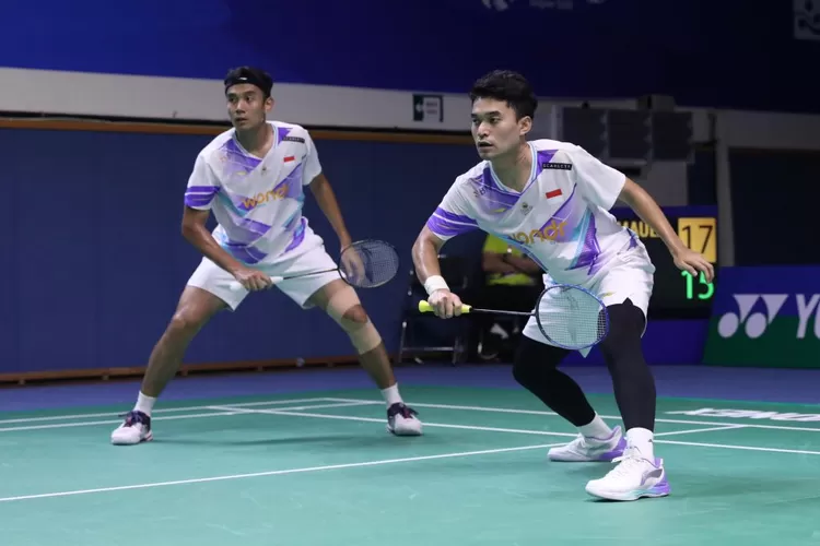 Pasangan pebulutangkis ganda putra, Leo Rolly Carnando/Bagas Maulana jadi salah satu wakil Indonesia di Korea Open 2025. (pbsi.id)