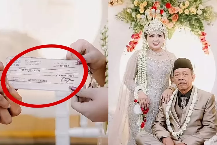 Kana Kumalasari, ibunda Sheila, membantah jika menantunya, Tarman, kabur usai viral isu mahar cek kosong senilai Rp3 miliar. (TikTok.com/hiliya_homey)