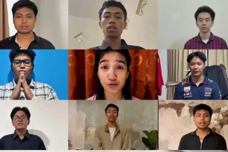 Tampang 9 mahasiswa Universitas Udayana  yang bully Timothy Anugerah Saputra setelah meninggal dunia (X/@JuanMarpaung99)