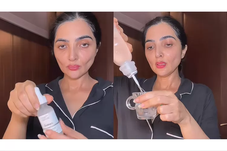 Potret Ashanty istri Anang Hermansyah disorot usai wajah dinilai alami perbedaan diduga sakit  (TikTok.com/ashantyhermansyah)