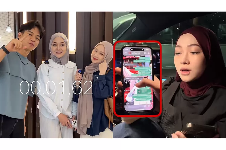 Julia Prastini alias Jule diduga berselingkuh dengan Yusman Kusuma (Yuka), pacar sahabatnya sendiri, Aliyah Balqis (Aya). (TikTok.com/yusmankusumaa/ayiyaaaaaaaa)