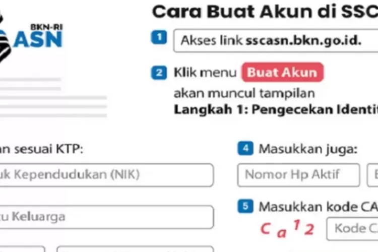 Simak! Ini Cara Buat Akun SSCASN CPNS dan PPPK Tahun 2024 Kabar NTT