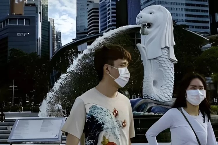 ANCAMAN BARU: Kasus Covid 19 di Singapuran melonjak drastis. (Instagram @singaporeinfo)