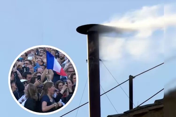 Asap Putih Keluar dari Cerobong Kapel Sistina, Vatikan: Paus Baru Telah Terpilih (Instagram/vatikannewsit)