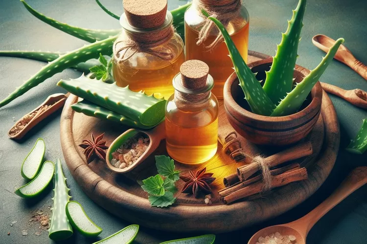 Manfaat tanaman herbal lidah buaya (Image Bing Kreator)