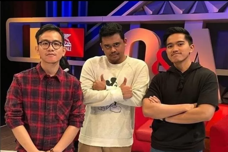 Gibran Rakabuming Raka, Bobby Nasution, dan Kaesang Pangarep. Bobby Nasution sedang mencari waktu terbaik untuk mengembalikan KTA PDI Perjuangan.